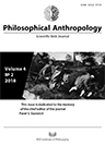 Philosophical anthropology 2018, Vol. 4, No. 2.