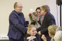 Церемония вручения медали «За вклад в развитие философии» 2016, Никольский